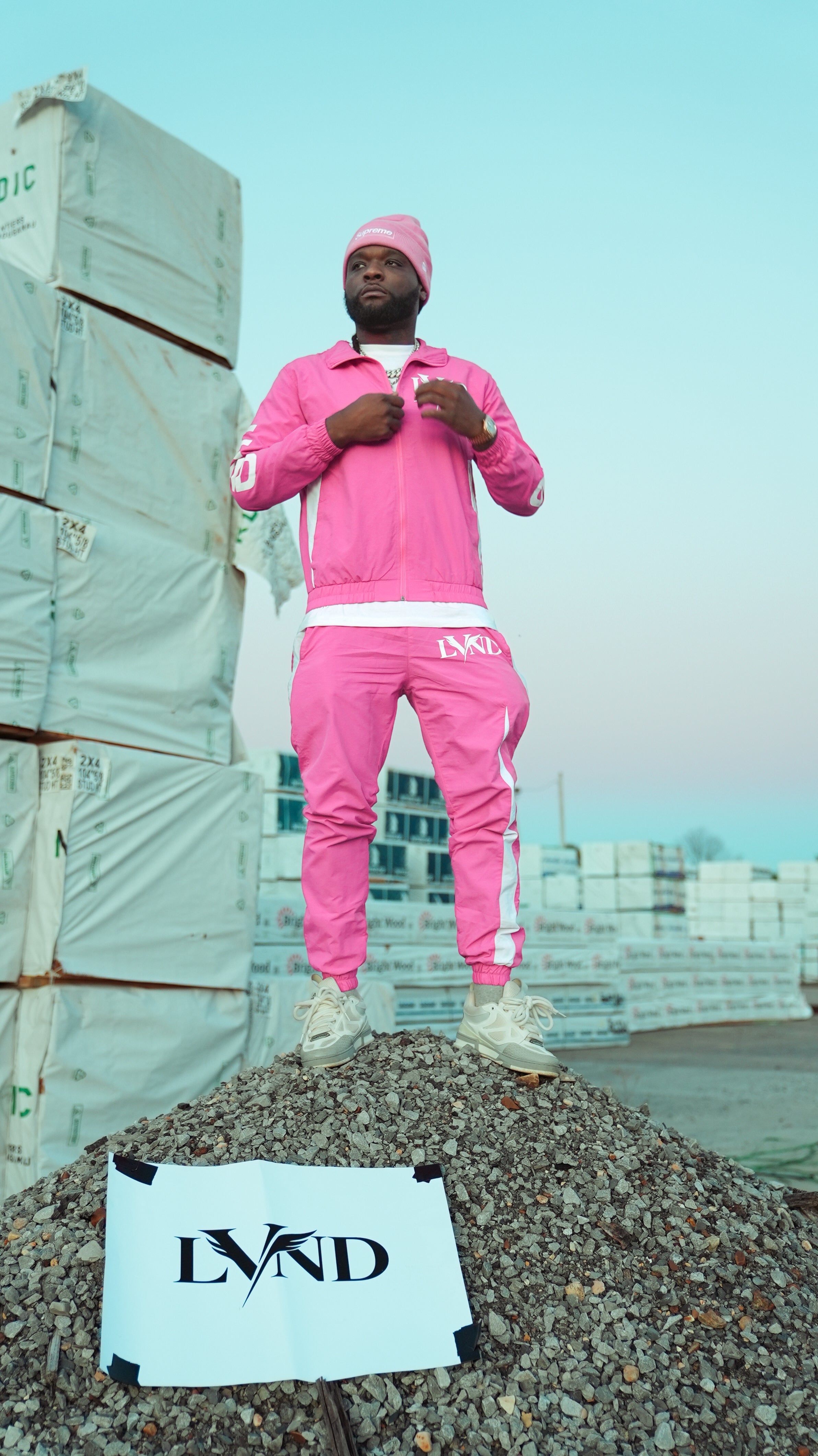 LVND Pink Tracksuit Set