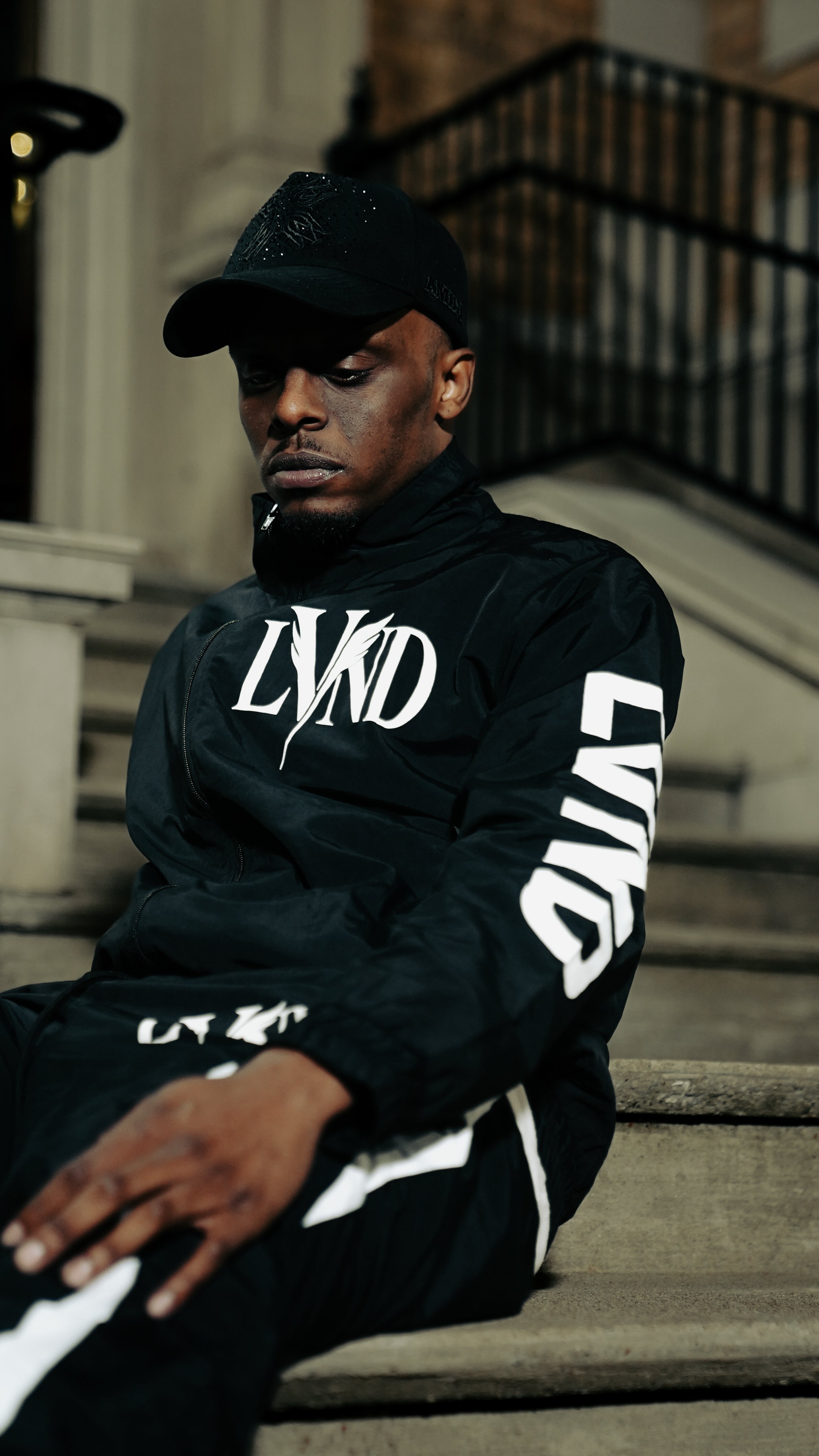 LVND Black Tracksuit Set
