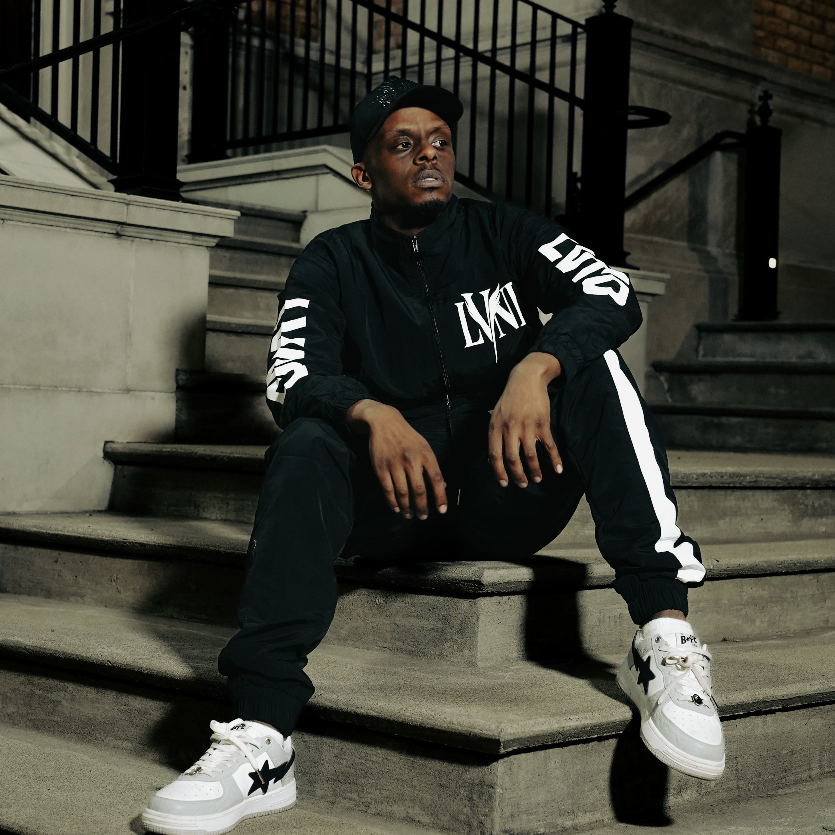 LVND Black Tracksuit Set