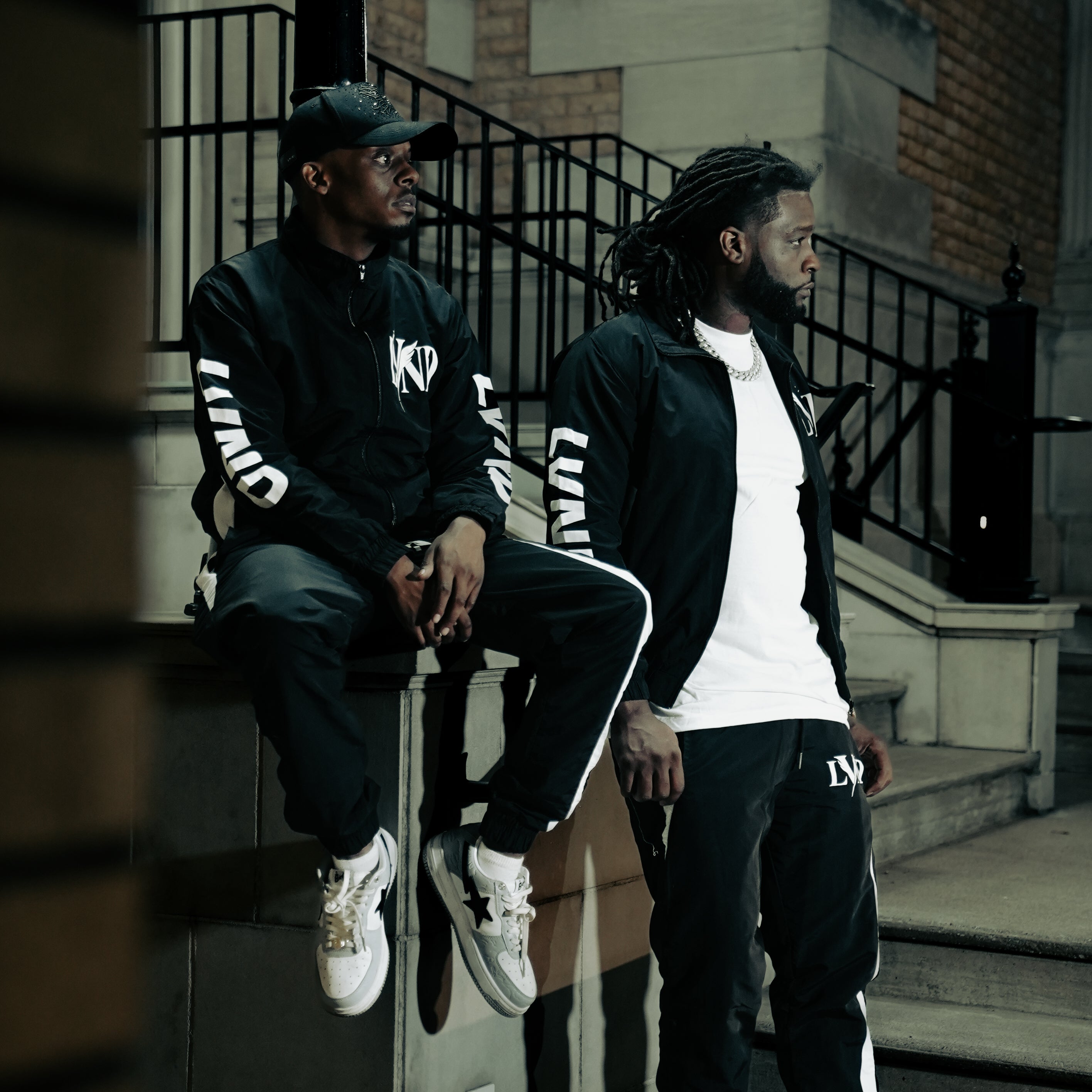 LVND Black Tracksuit Set