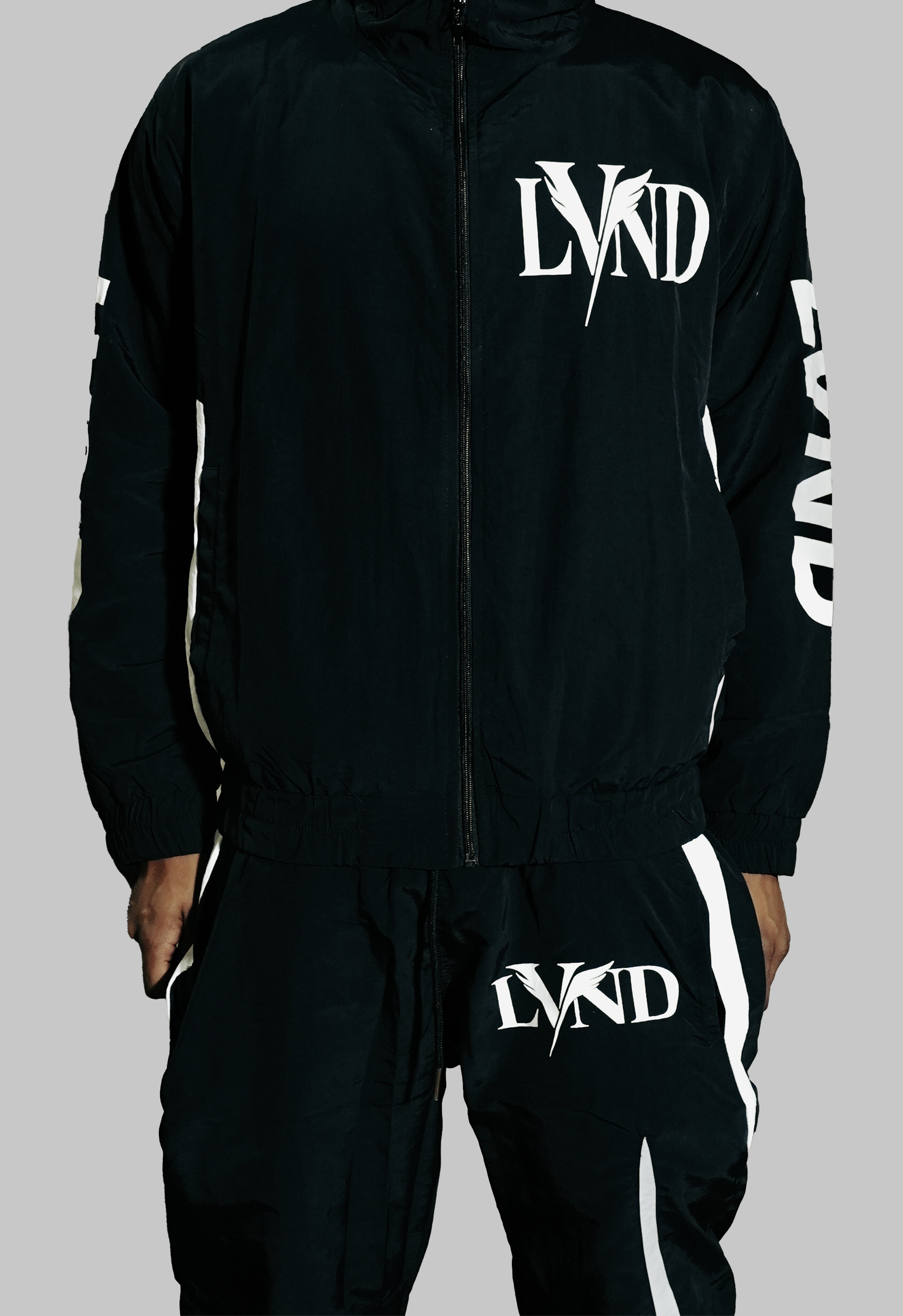 LVND Black Tracksuit Set